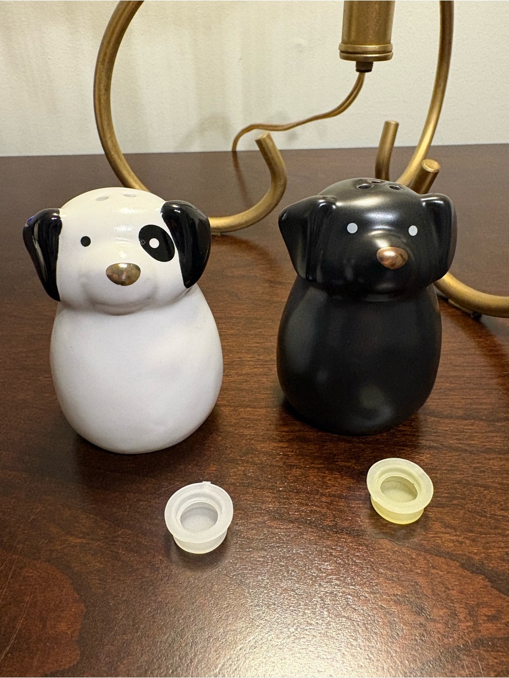 Dog Ceramic Kitchen Canister, Spoon Rest, and Salt/Pepper Shakers Set - Picture 8 of 10